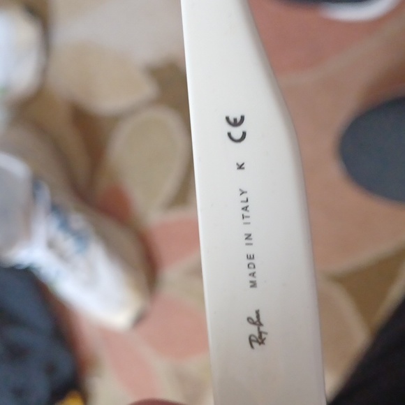 Women Asian fit white Ray Ban  New - Picture 4 of 6